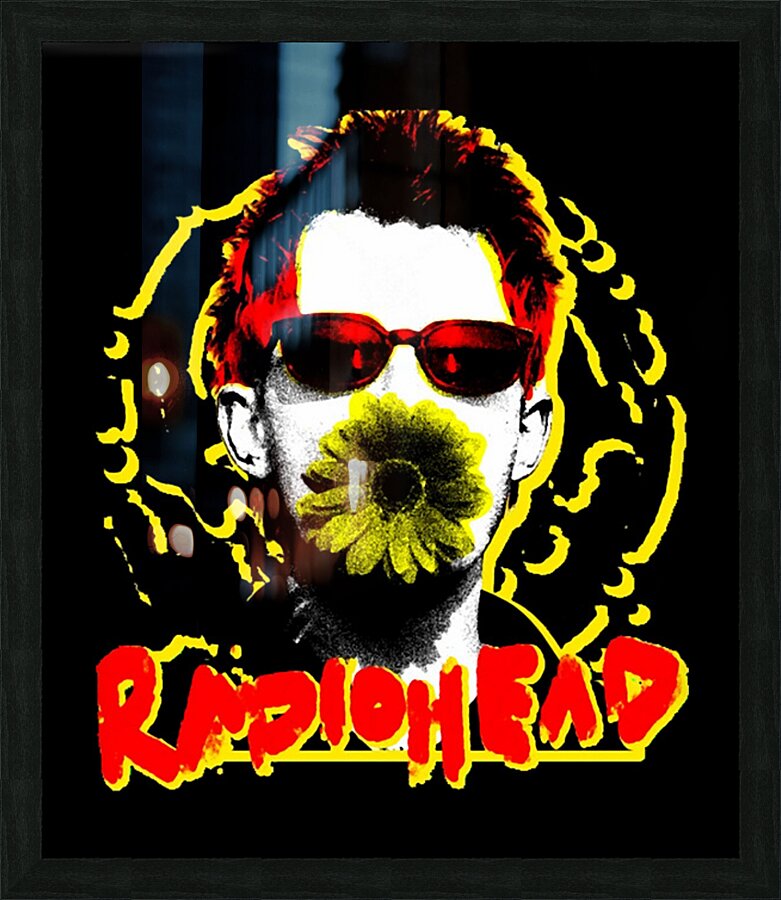 Radiohead 13 Picture Frame print