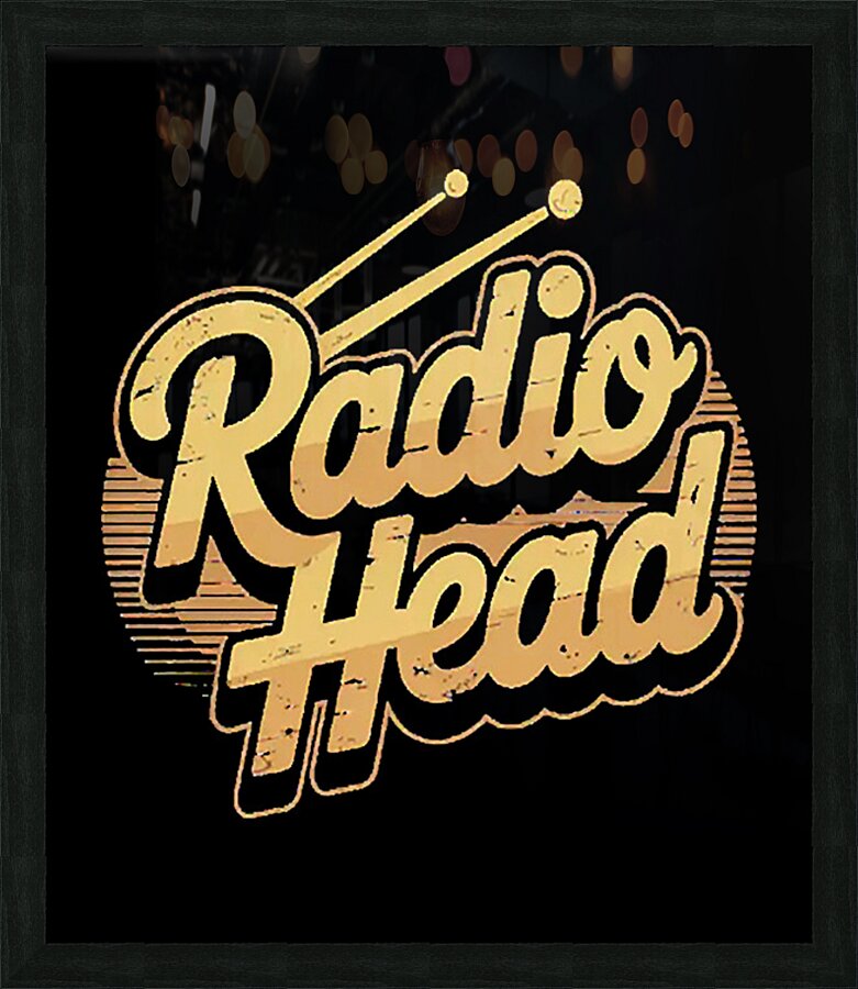 Radiohead 14 Picture Frame print