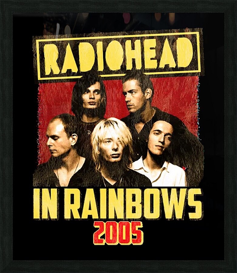 Radiohead 15 Picture Frame print
