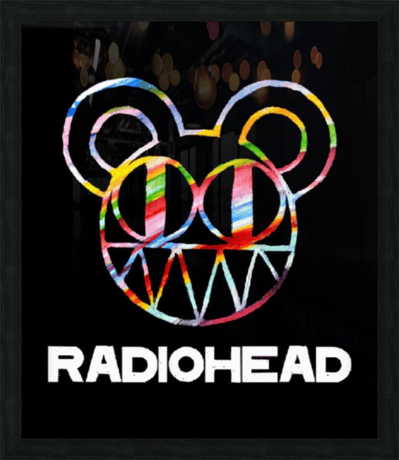 Radiohead 17 Picture Frame print