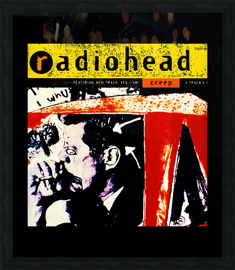 Radiohead 18 Picture Frame print