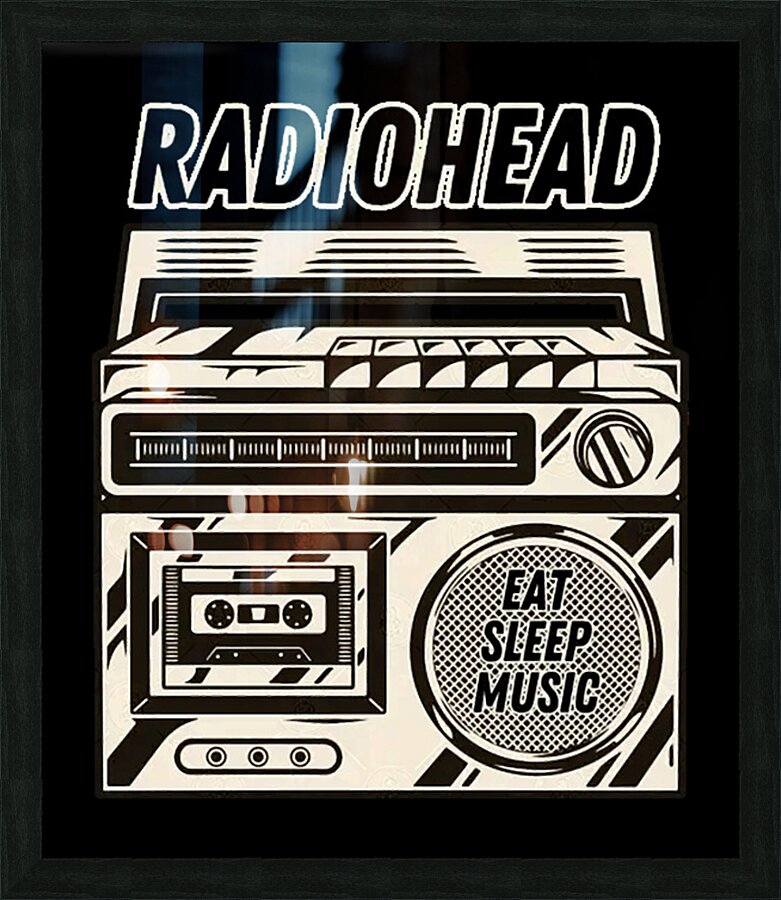 Radiohead 19 Picture Frame print