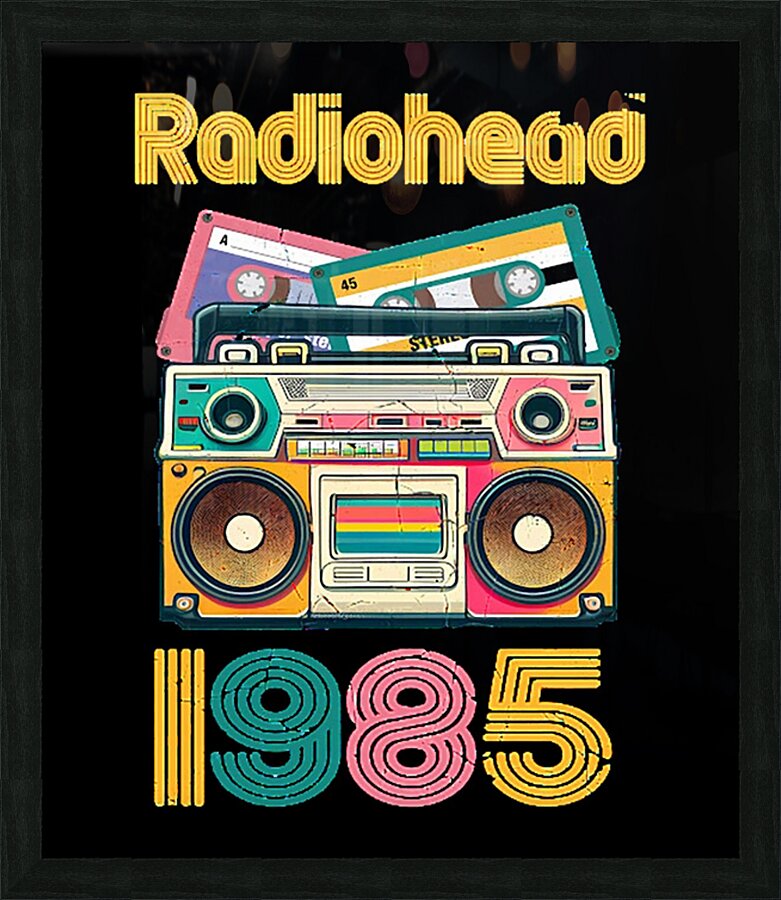 Radiohead 20 Picture Frame print