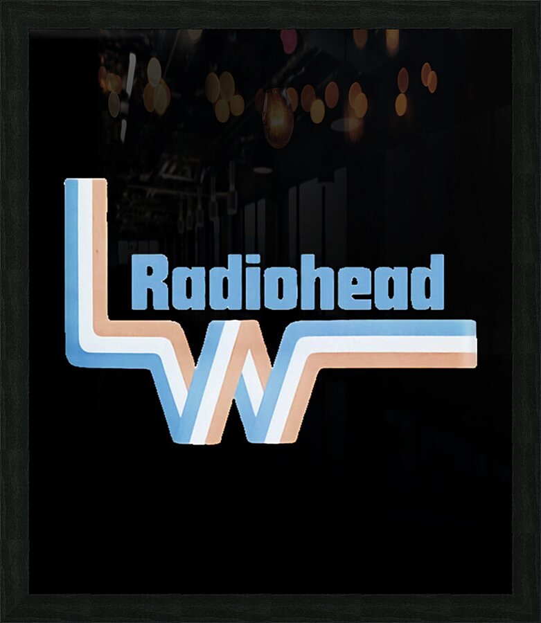 Radiohead 24 Picture Frame print