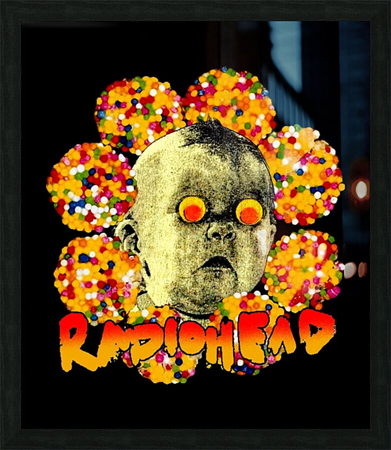 Radiohead 27 Picture Frame print