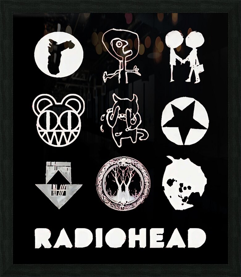 Radiohead 29 Picture Frame print