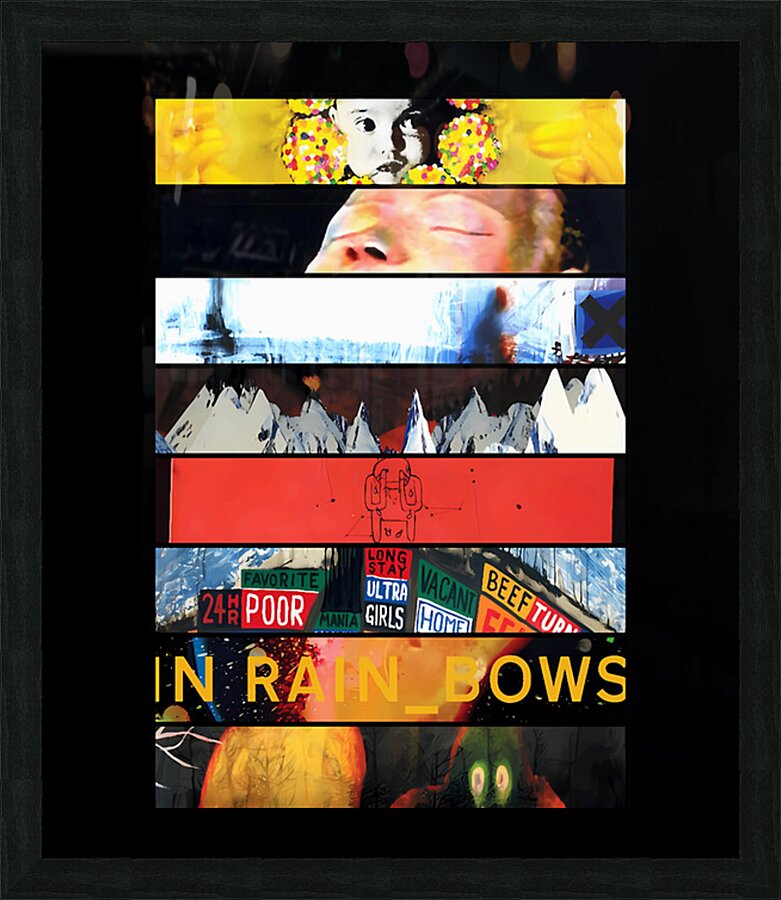 Radiohead 32 Picture Frame print