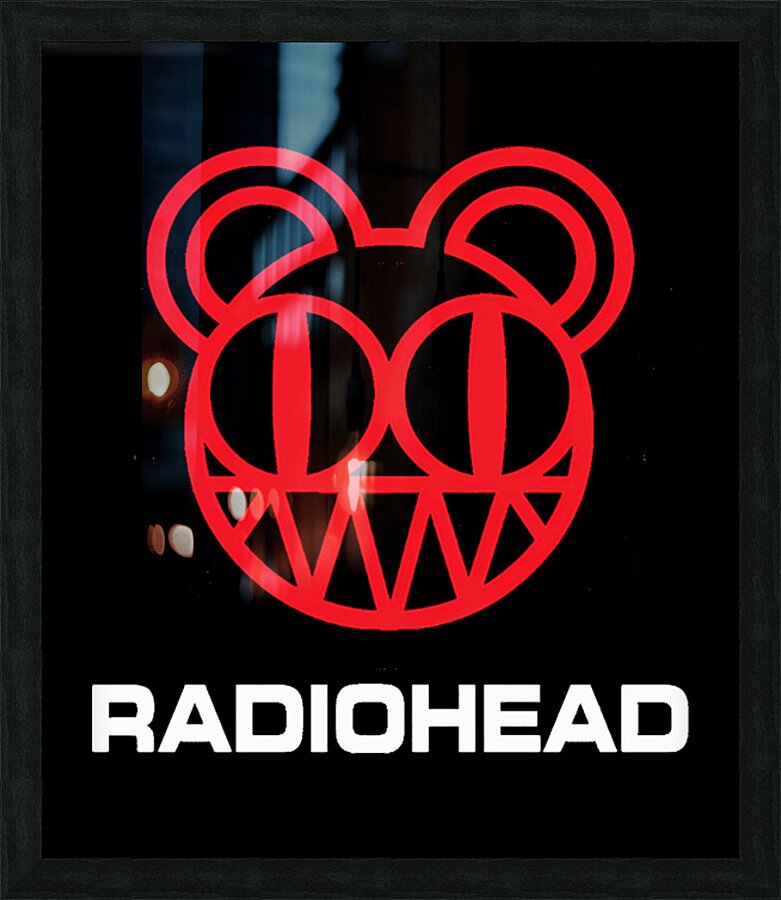 Radiohead 36 Picture Frame print