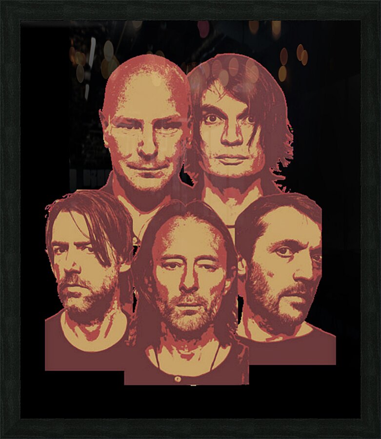 Radiohead 40 Picture Frame print