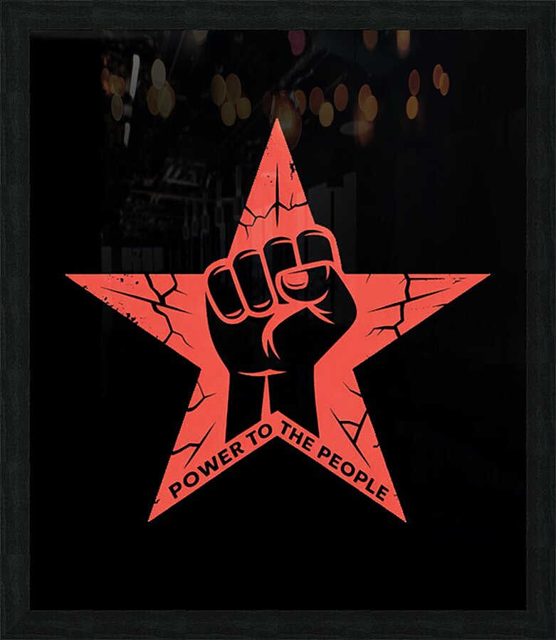 Rage Against the Machine 30 Picture Frame print