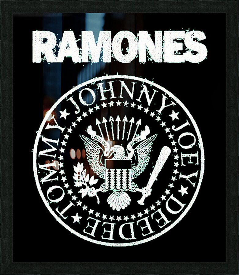 Ramones 10 Picture Frame print