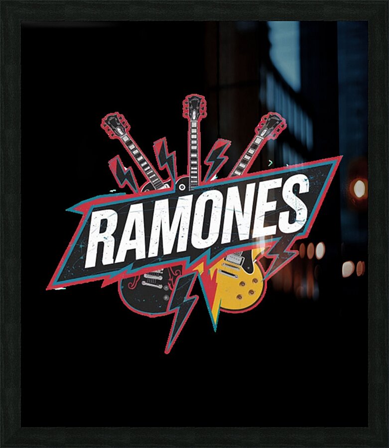 Ramones 11 Picture Frame print