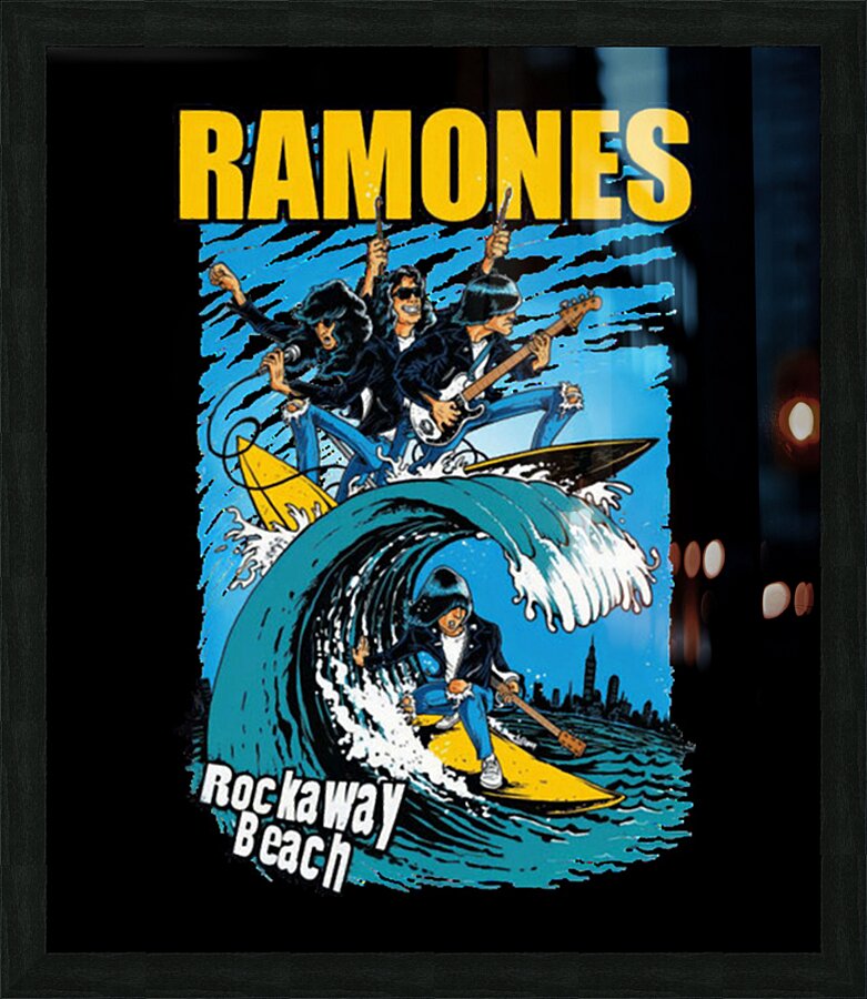 Ramones 13 Picture Frame print