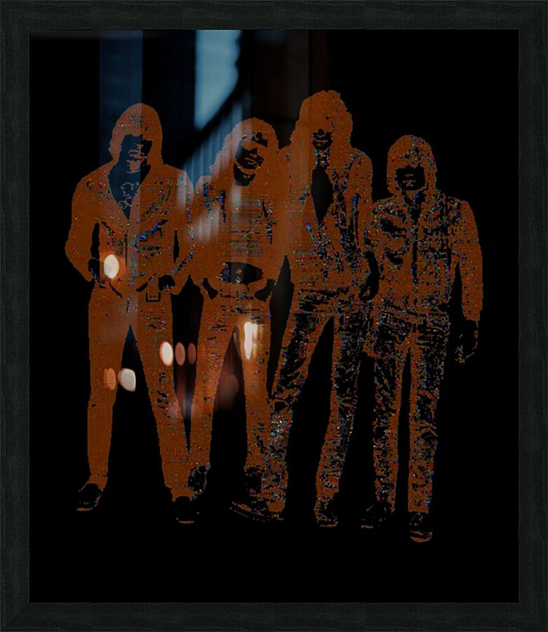 Ramones 16 Picture Frame print