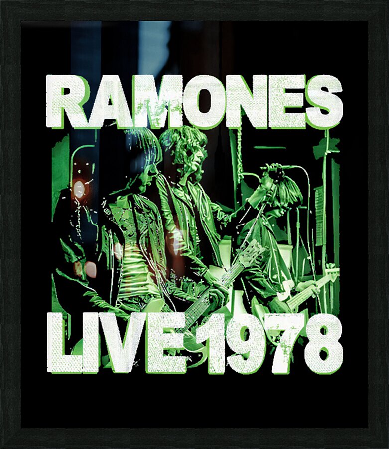 Ramones 23 Picture Frame print
