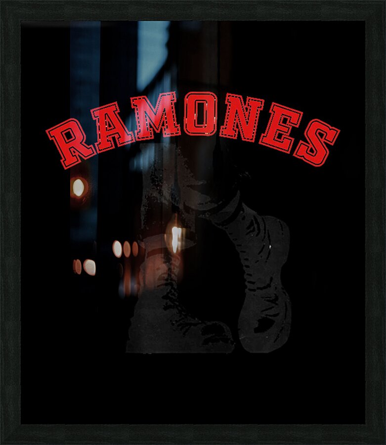Ramones 24 Picture Frame print