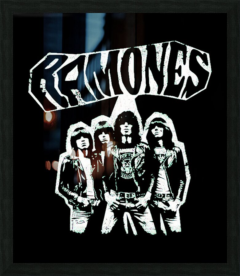 Ramones 27 Picture Frame print