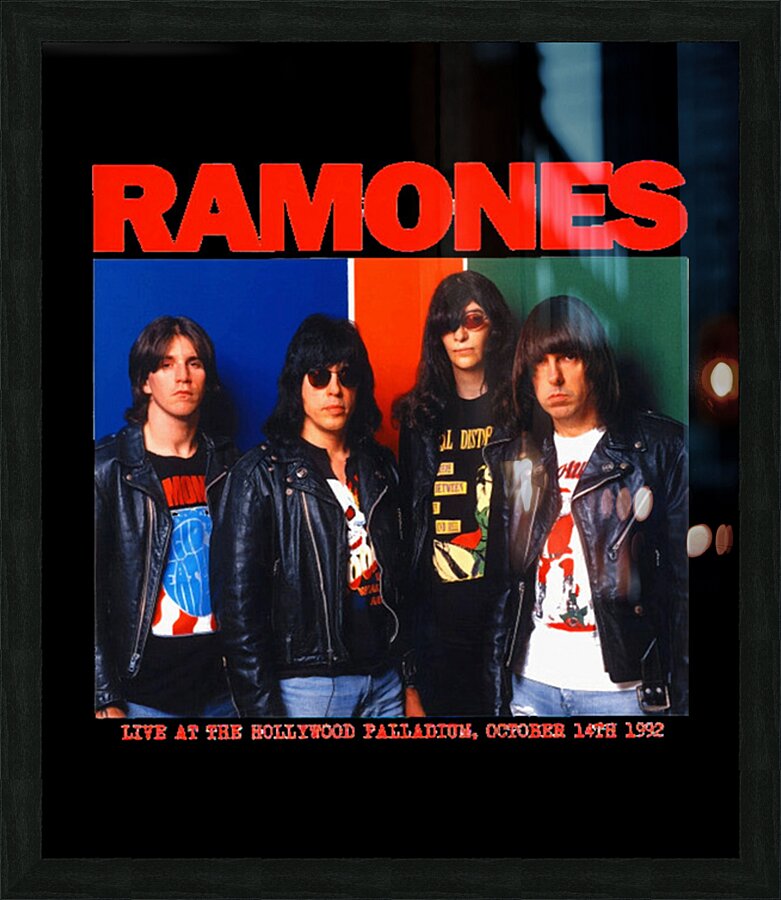 Ramones 34 Picture Frame print