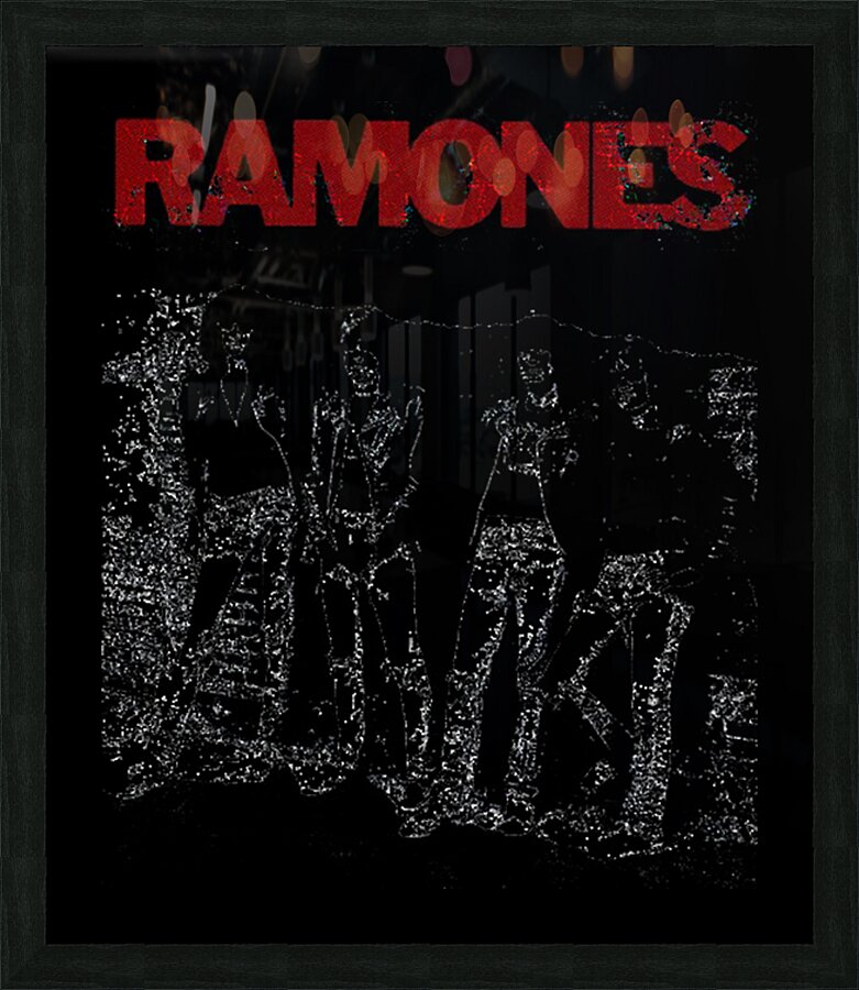 Ramones 41 Picture Frame print