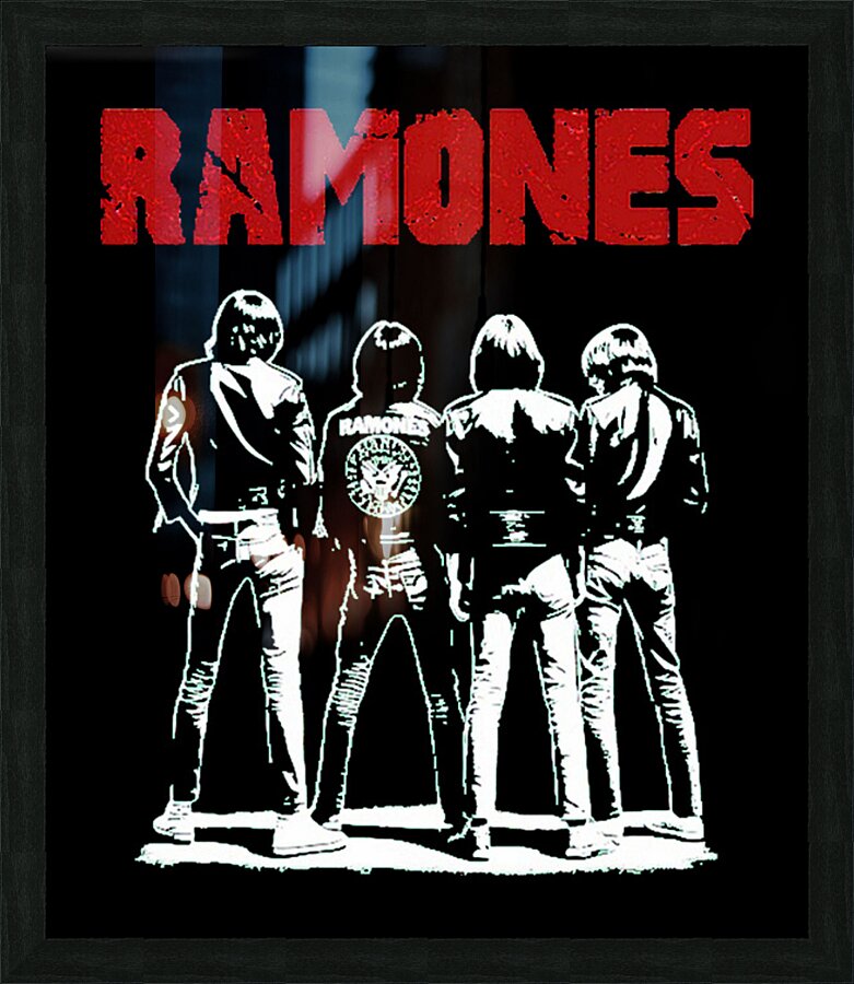 Ramones 42 Picture Frame print
