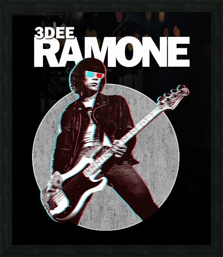 Ramones 50 Picture Frame print