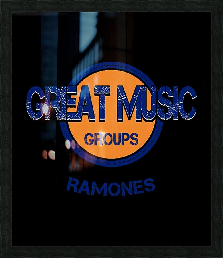 Ramones 51 Picture Frame print