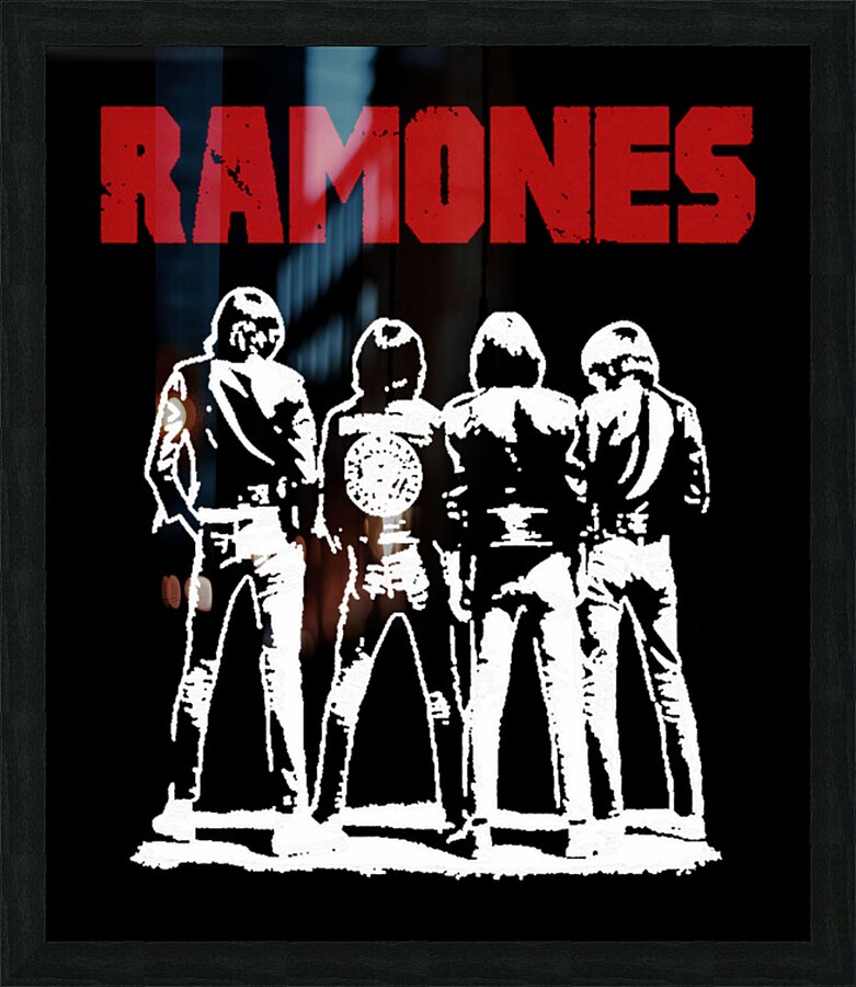 Ramones 56 Picture Frame print
