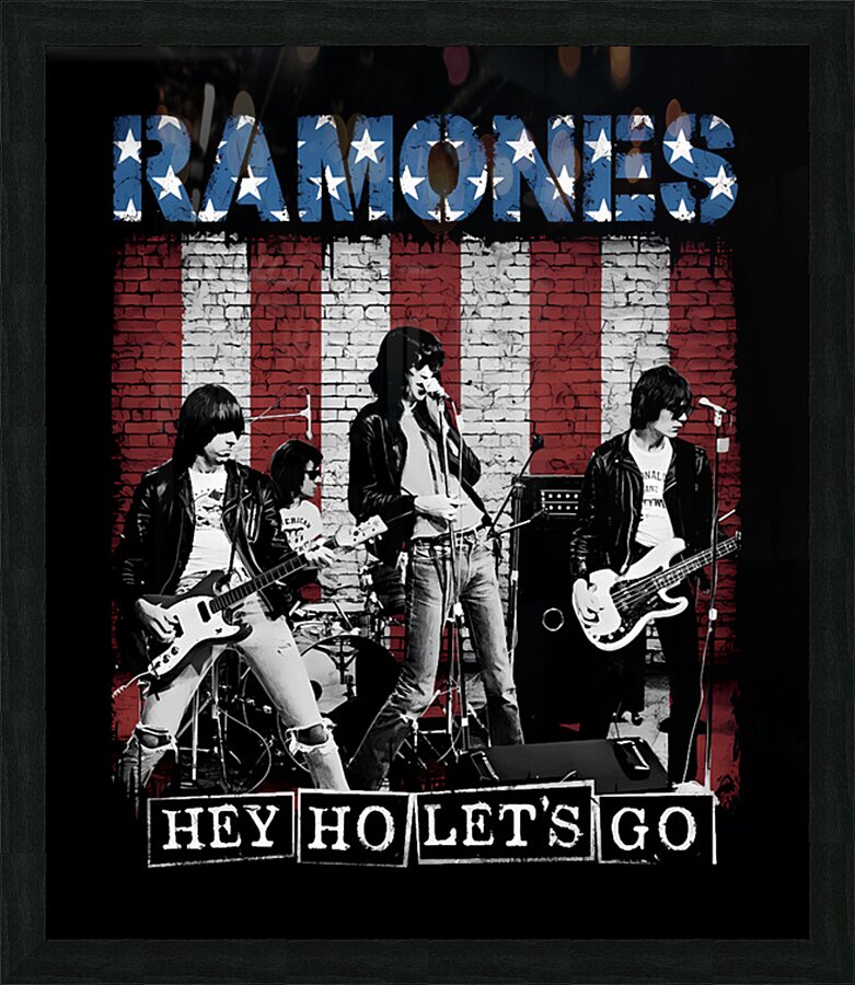 Ramones 59 Picture Frame print