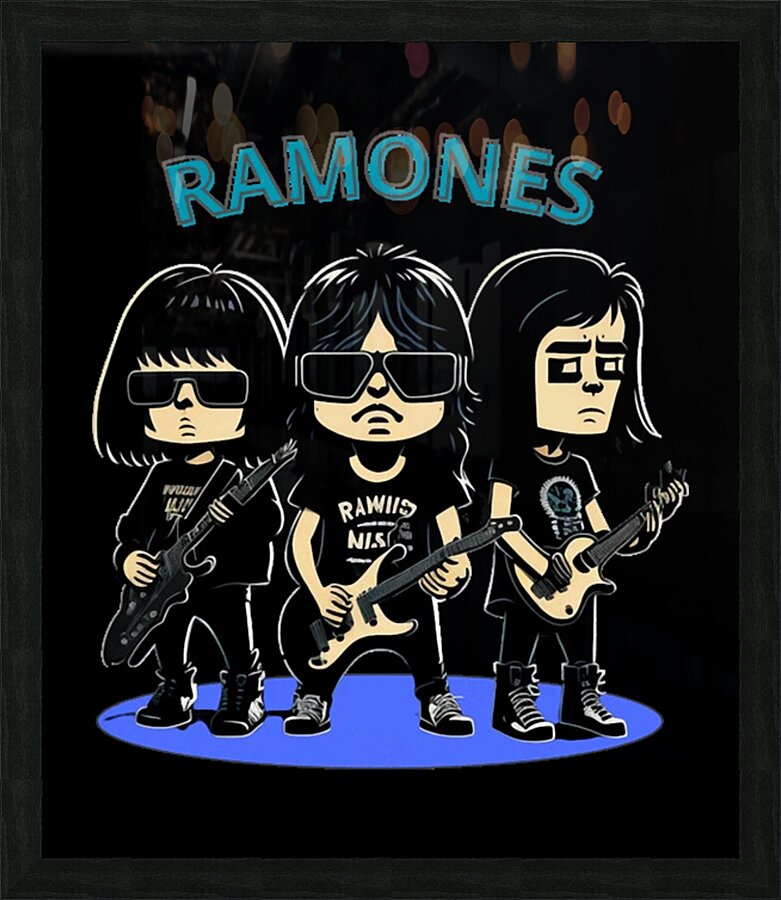 Ramones 61 Picture Frame print