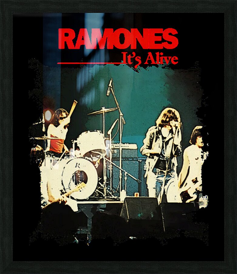 Ramones 63 Picture Frame print