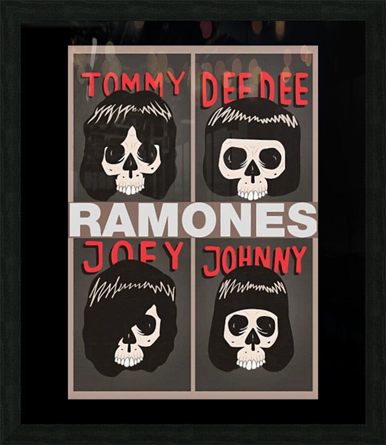 Ramones 64 Picture Frame print