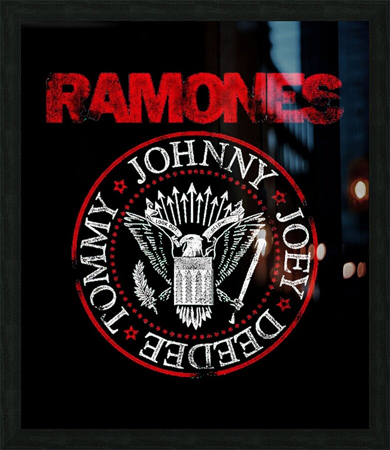 Ramones 6 Picture Frame print