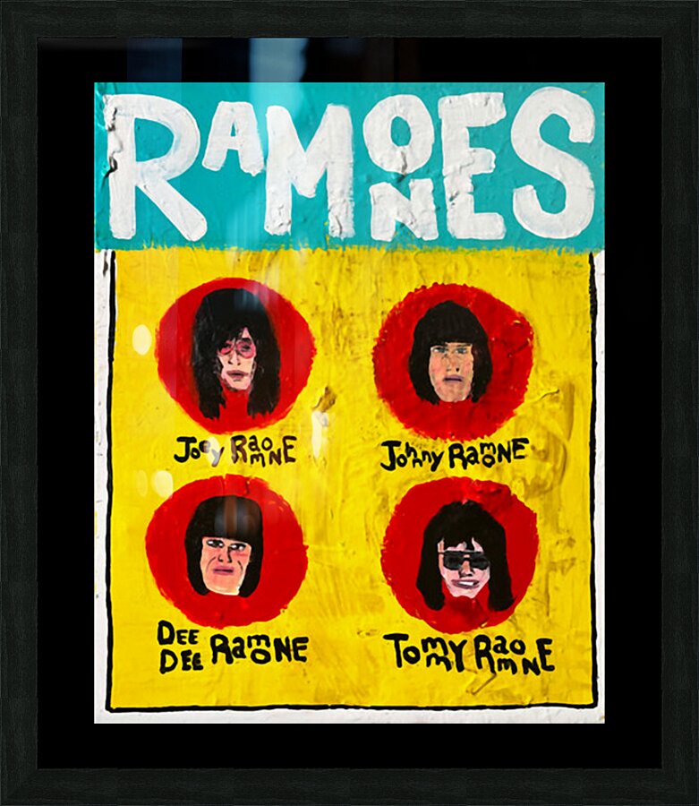 Ramones 7 Picture Frame print