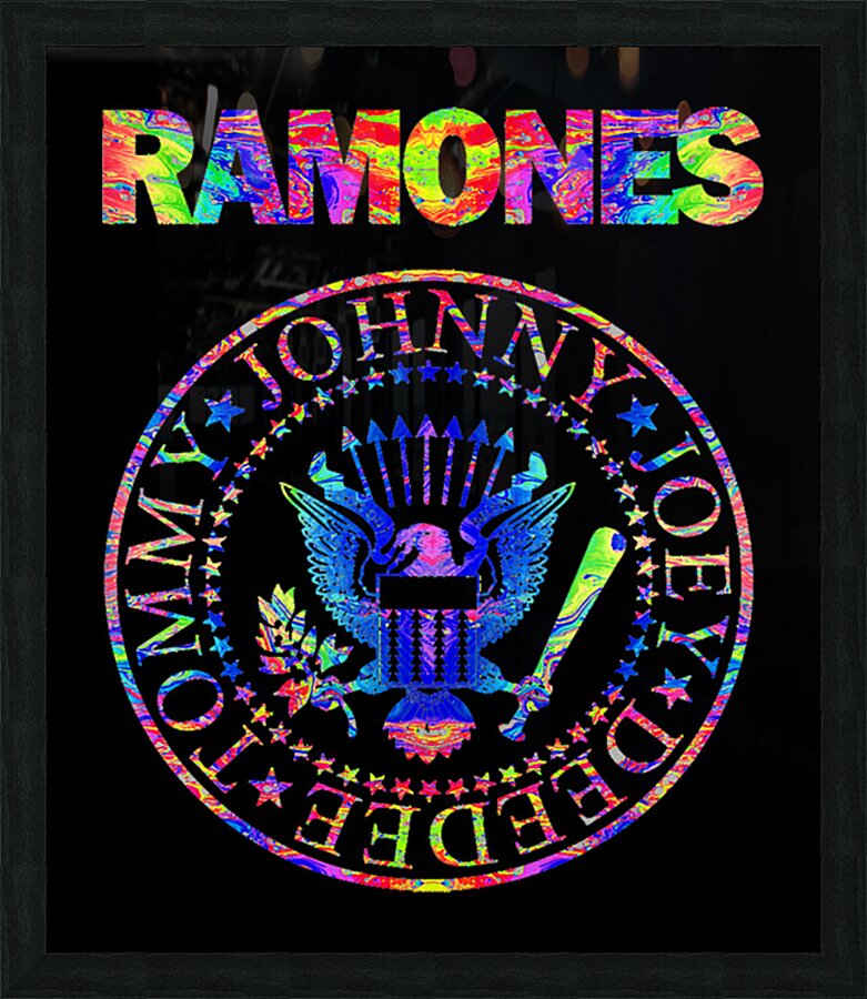 Ramones 8 Picture Frame print