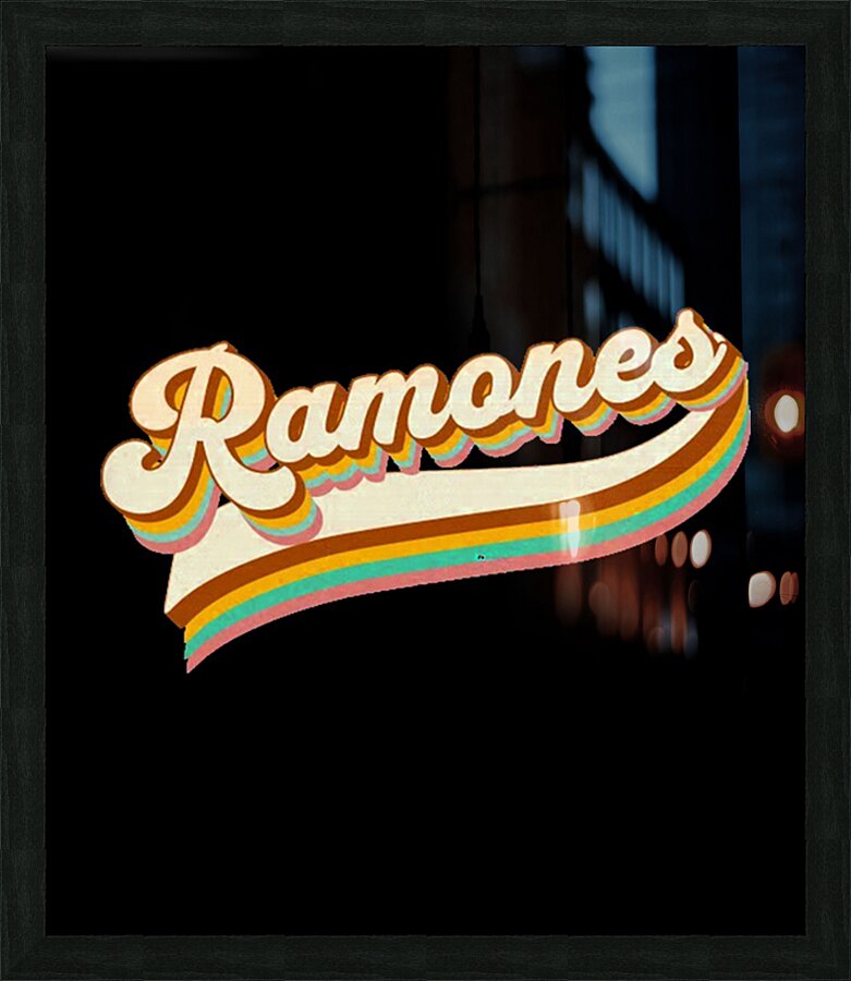 Ramones 13 Picture Frame print