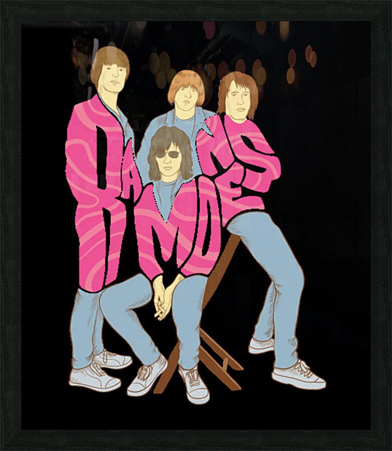 Ramones 19 Picture Frame print