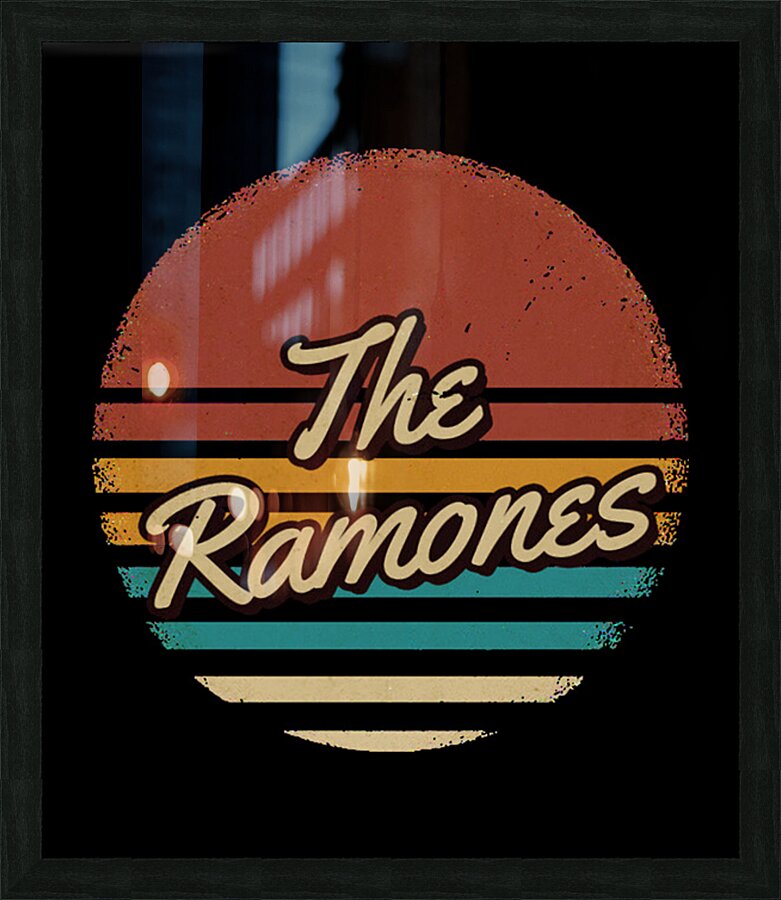 Ramones 22 Picture Frame print