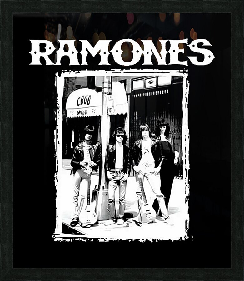 Ramones 23 Picture Frame print