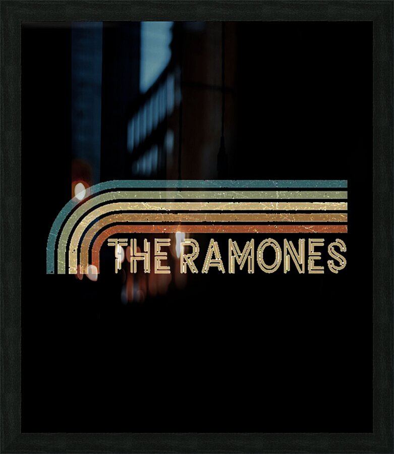 Ramones 25 Picture Frame print