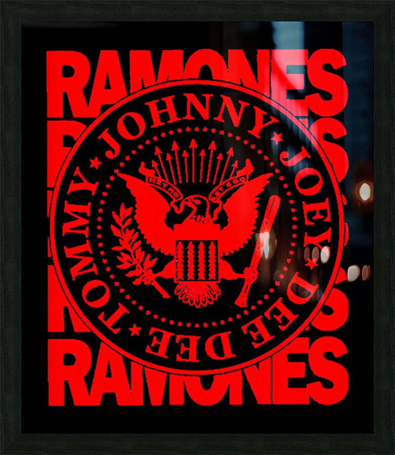 Ramones 26 Picture Frame print