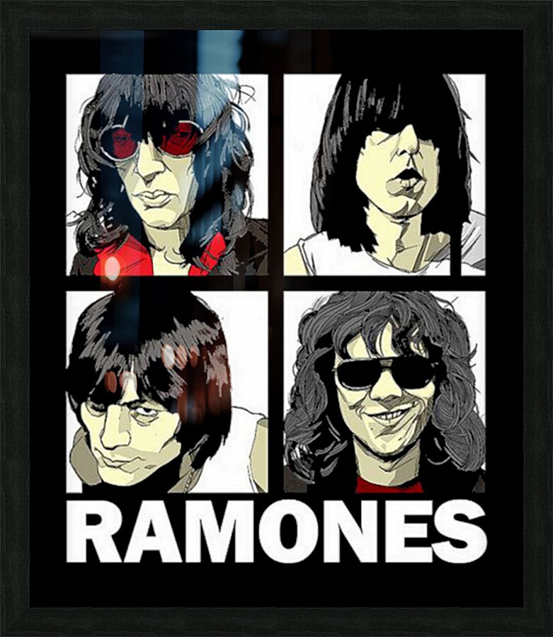 Ramones 27 Picture Frame print