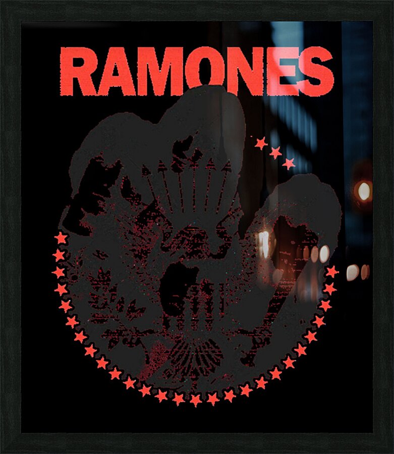 Ramones 31 Picture Frame print