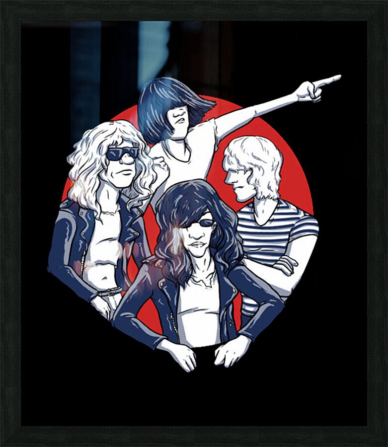 Ramones 38 Picture Frame print