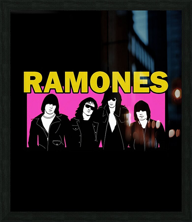 Ramones 39 Picture Frame print