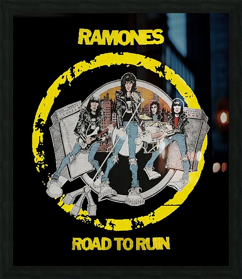 Ramones 40 Picture Frame print