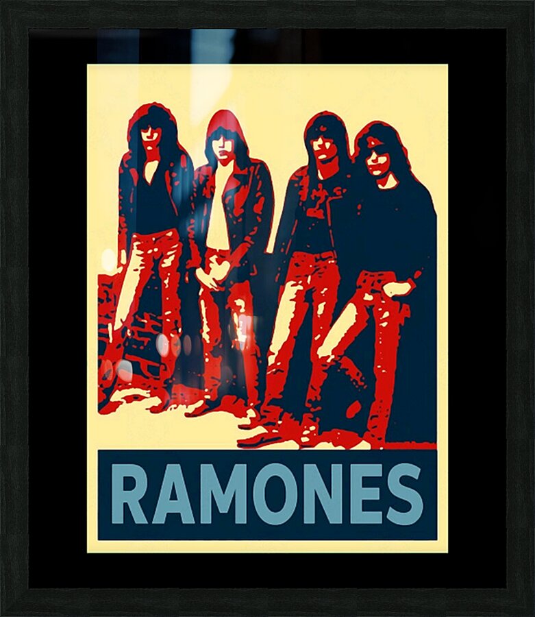 Ramones 45 Picture Frame print