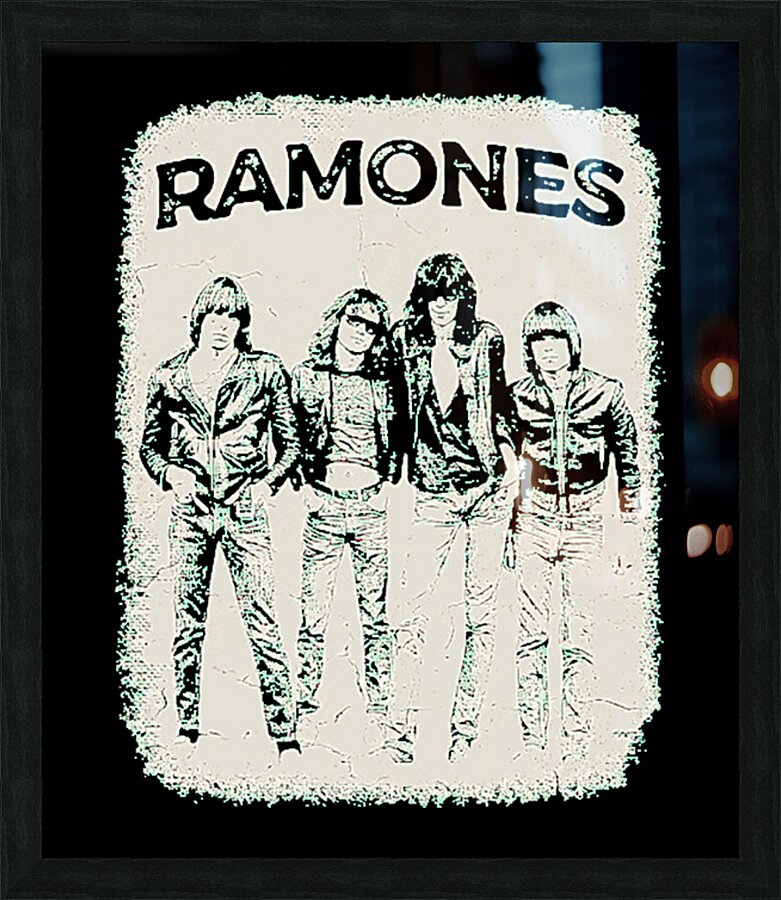 Ramones 50 Picture Frame print