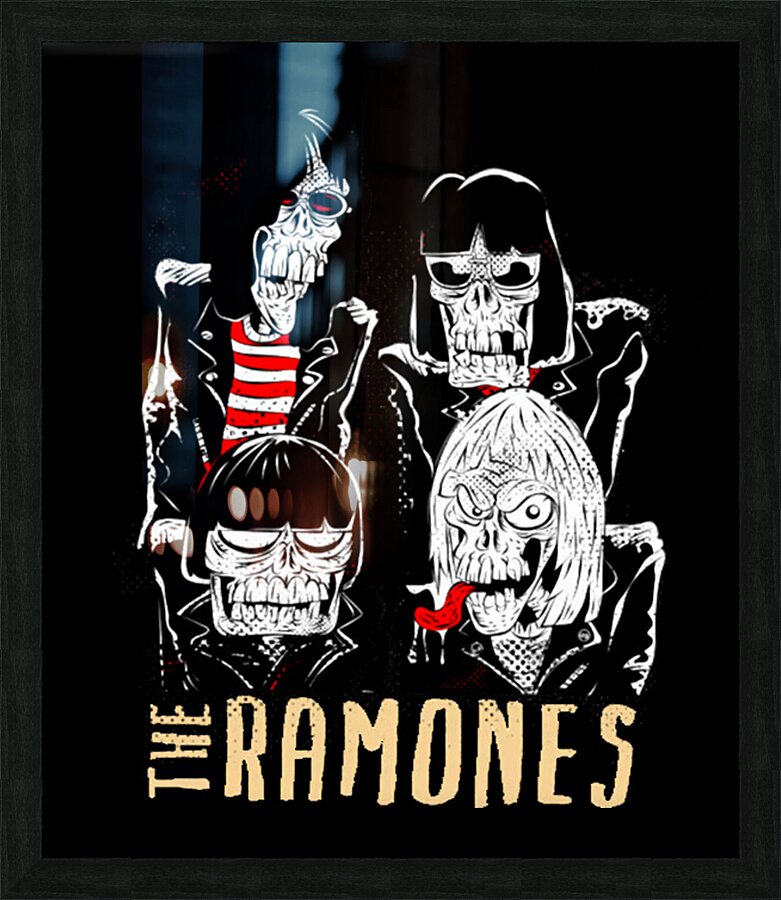 Ramones 52 Picture Frame print