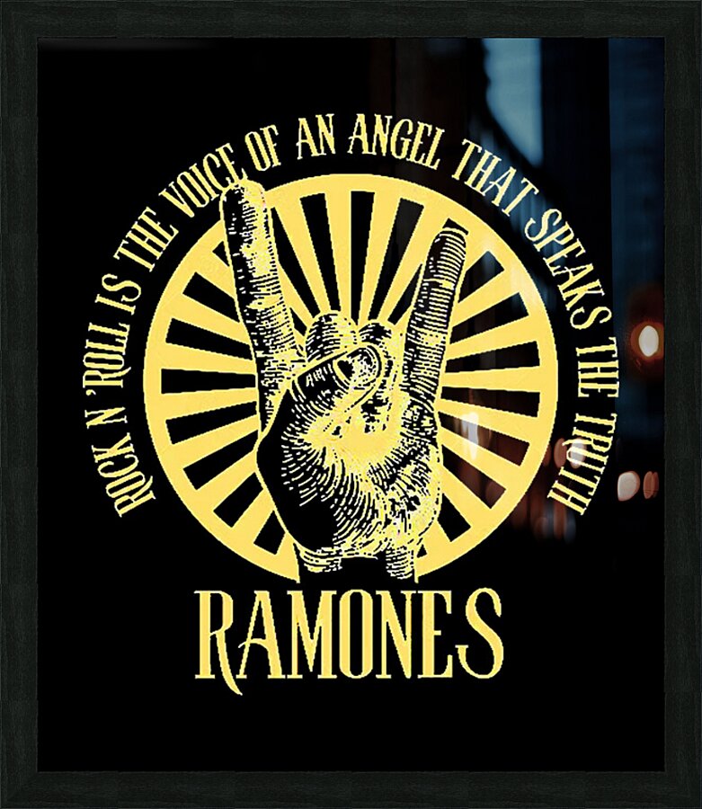 Ramones 53 Picture Frame print