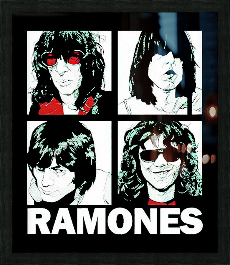 Ramones 57 Picture Frame print